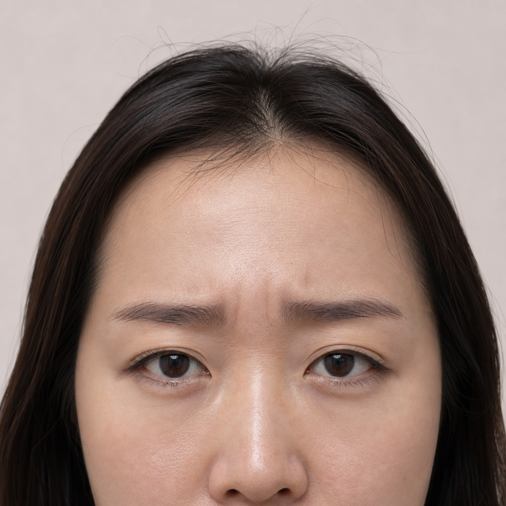 보톡스 시술 전 (가상)
